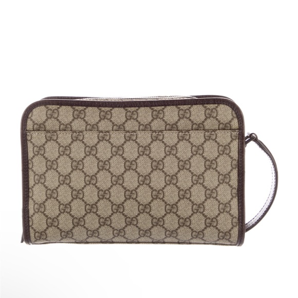 Gucci Vintage GG Supreme toiletry pouch - Picture 3 of 5